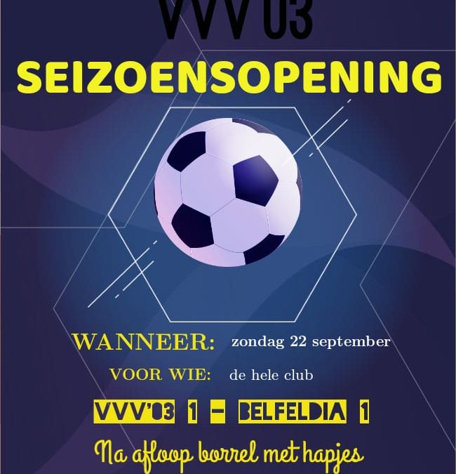 Seizoensopening