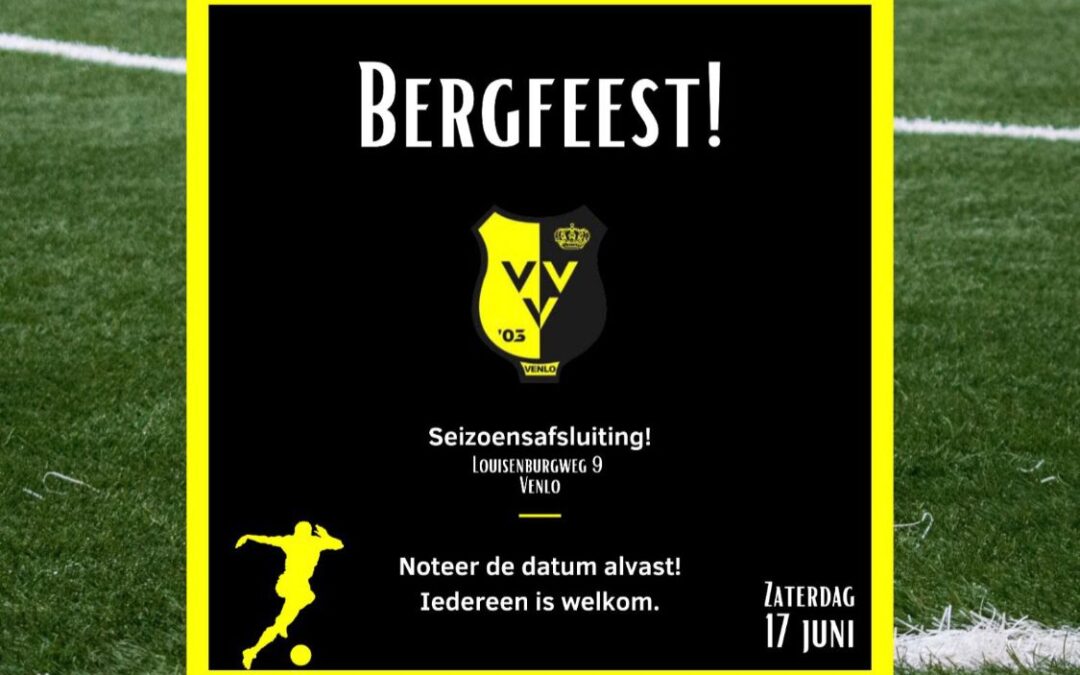 Bergfeest zaterdag 17 juni 2023